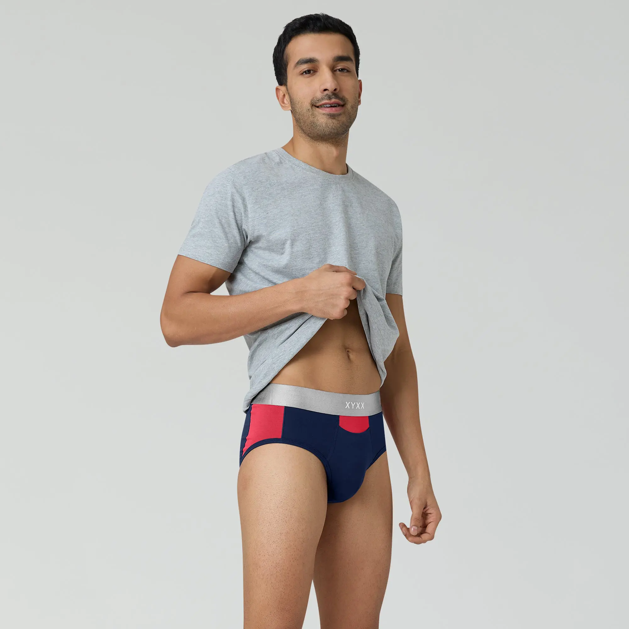 Illuminati Briefs Midnight Blue Blue Royale Blue Valentine(Pack of 3) - Image 6