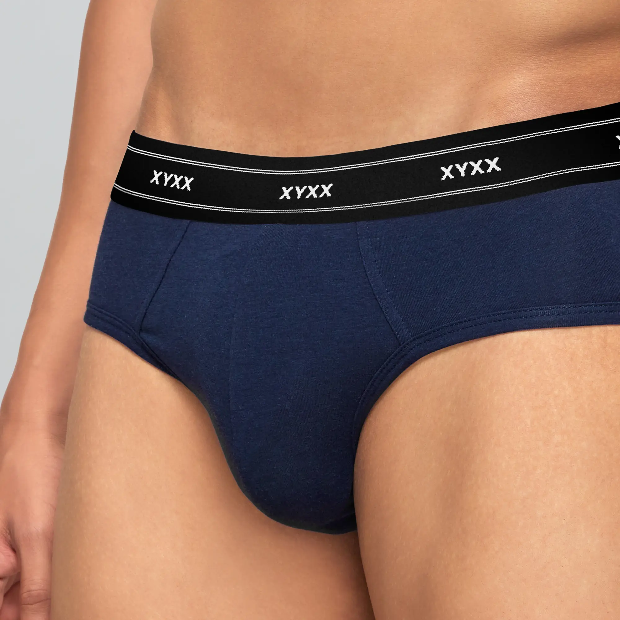 Apollo Bamboo Cotton Briefs Estate Blue - Image 6