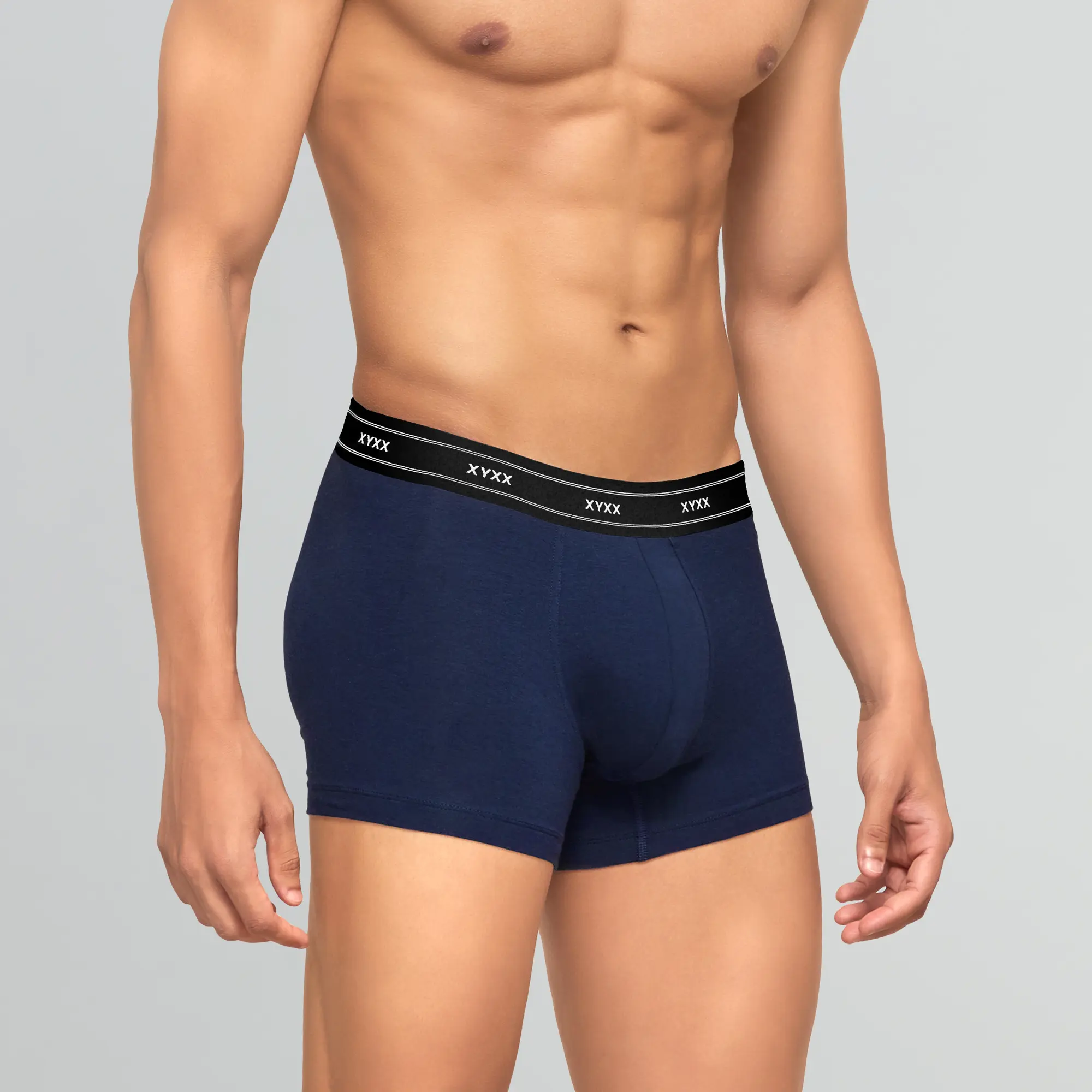 Apollo Bamboo Cotton Trunks Estate Blue - Image 4