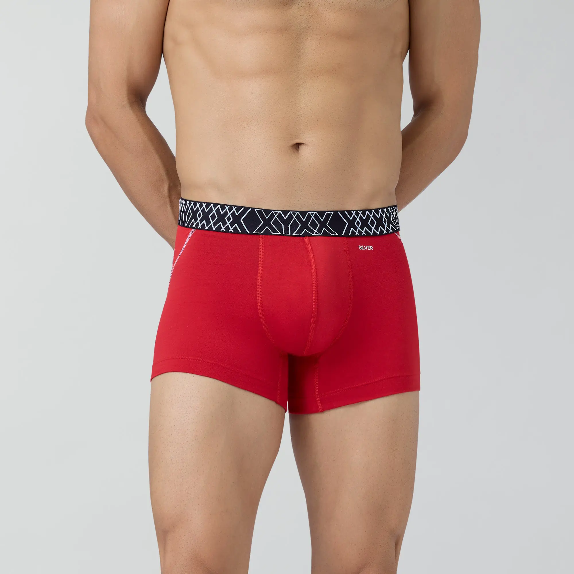 Sprint Cotton Stretch Trunks Rio Red - Image 2