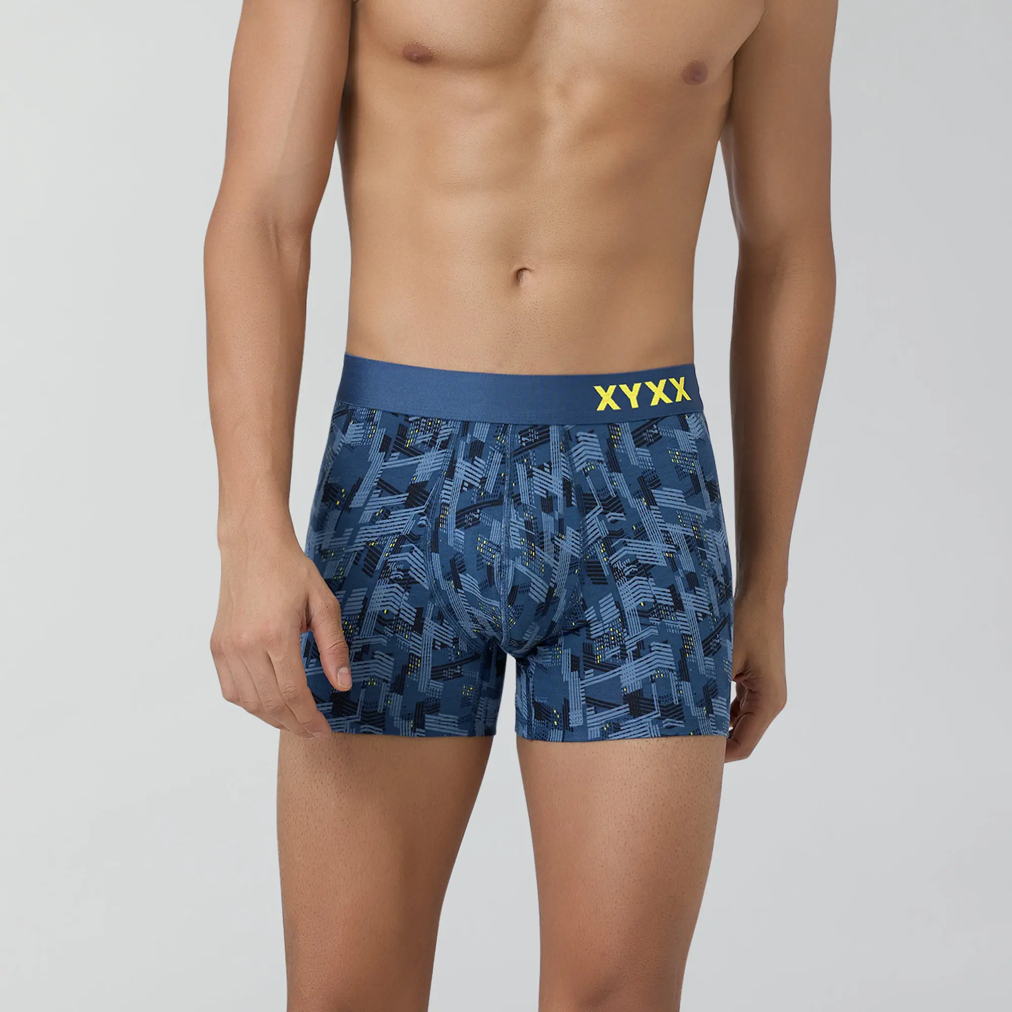 Urbane Modal Trunks Cityscape Blue - Image 2