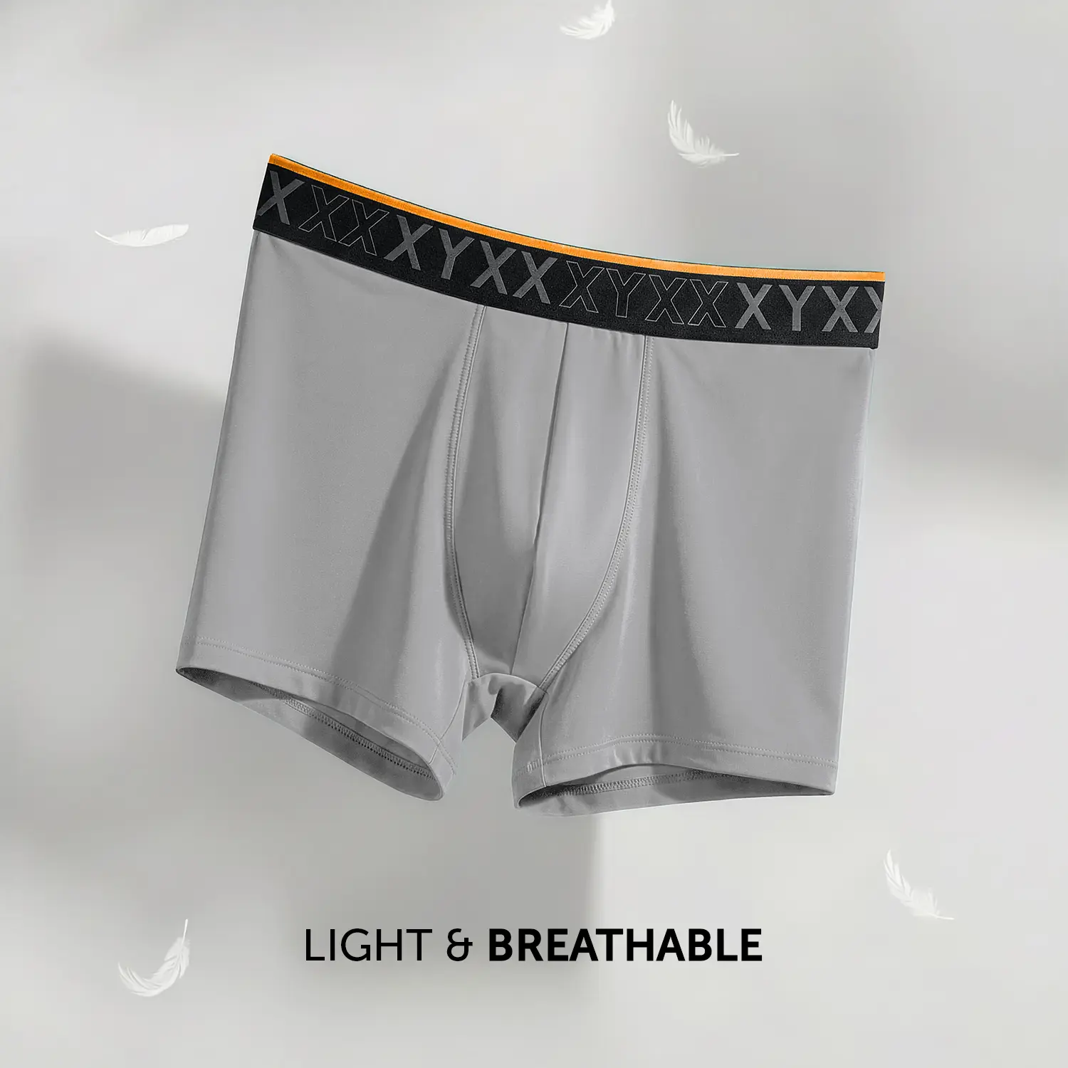 Zest Tactel Trunks Ash Grey - Image 2